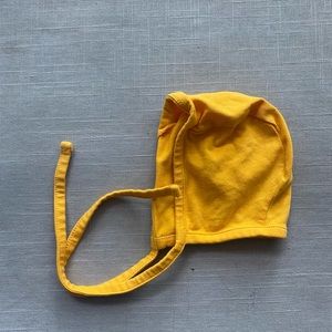 June and January cotton baby bonnet